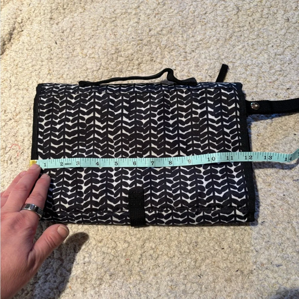 Skip & Hop Skidaddle Black and White Patterned Baby Bag Changer